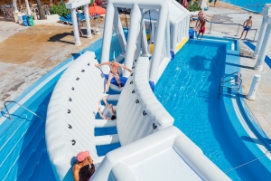 Marathons's Challenge Slide at WaterWorld Themed Water park Ayia Napa Cyprus